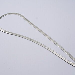 925 Sterling Silver Snake Chain Necklace 16”
